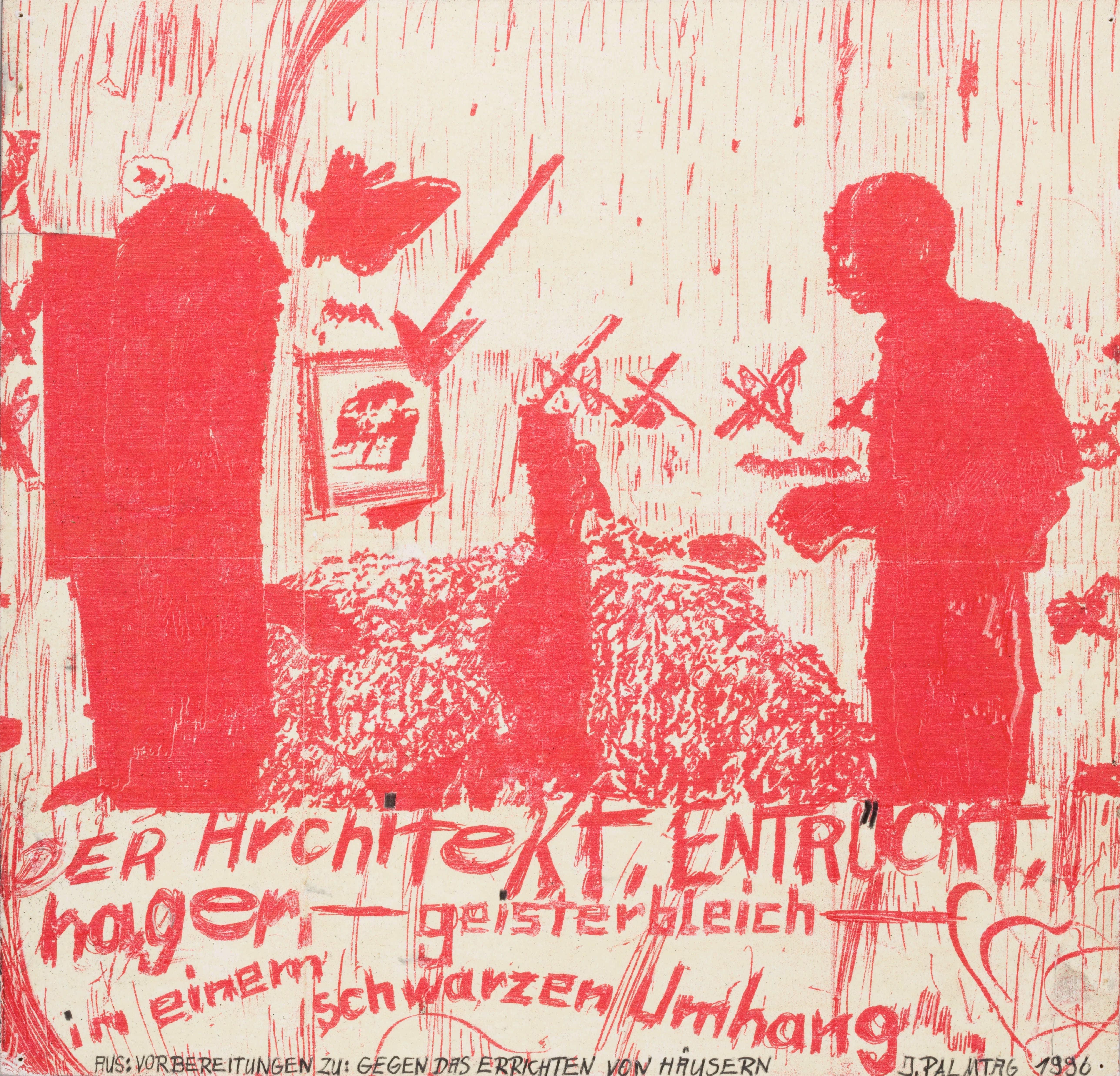Study for Gegen das Errichten von Häusern